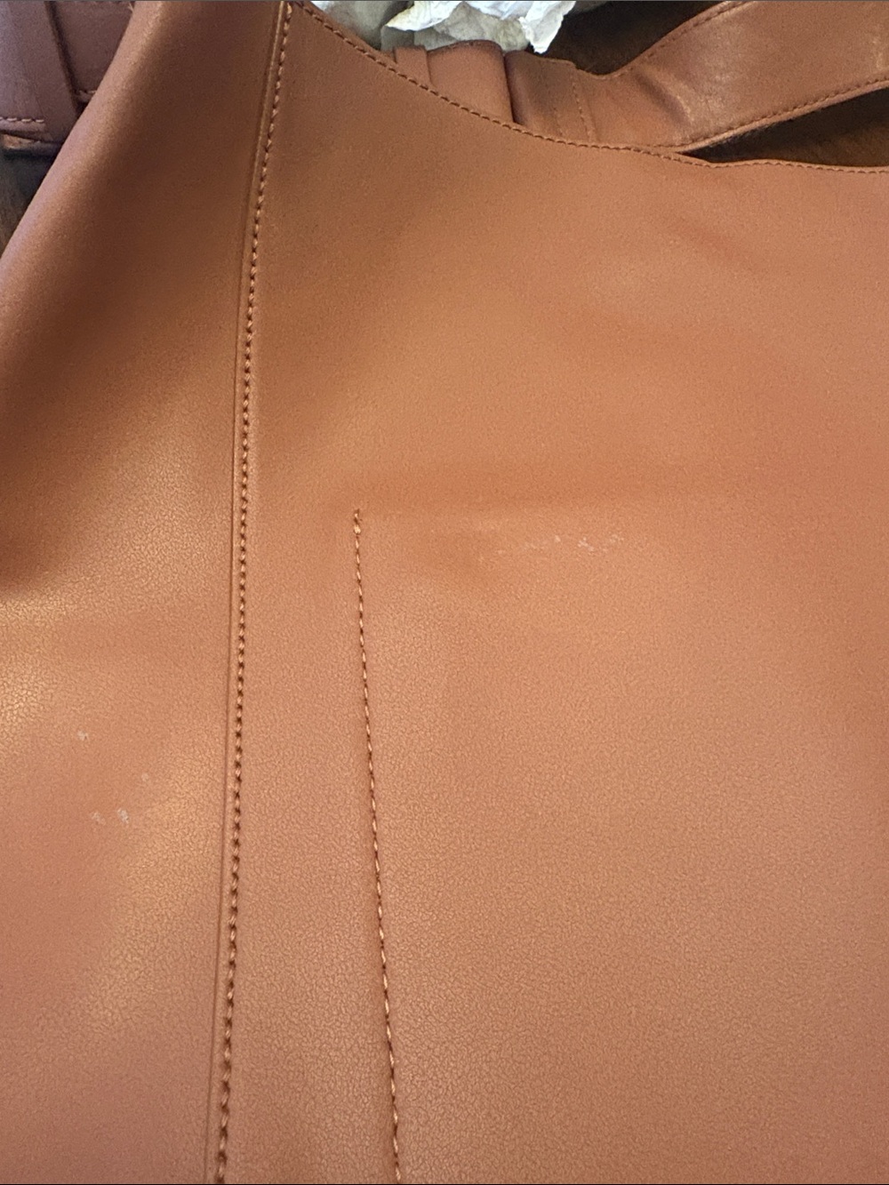 Everlane The Italian Leather Studio Bag in Cognac Timeless Classic Minimalist - Picture 11 of 11